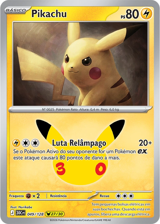 Carta Pikachu