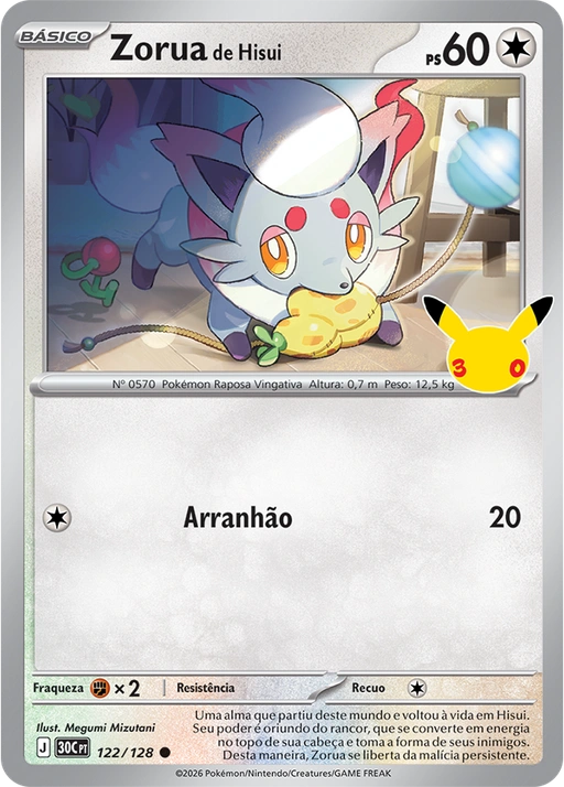 Carta Zorua de Hisui