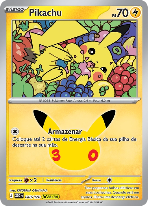 Carta Pikachu