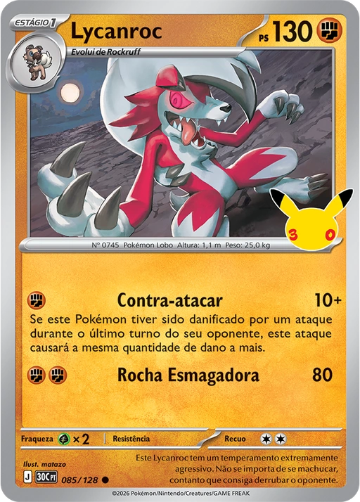 Carta Lycanroc