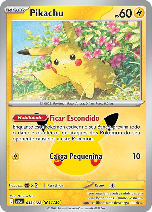Carta Pikachu