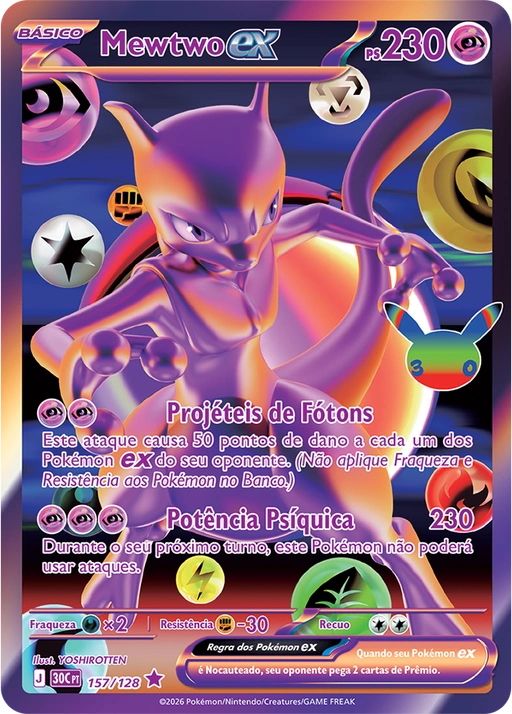 Carta Mewtwo ex