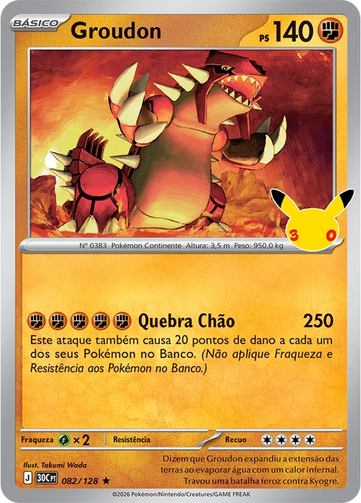 Carta Groudon