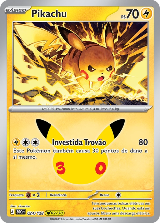 Carta Pikachu