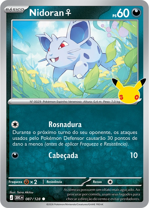 Carta Nidoran♀