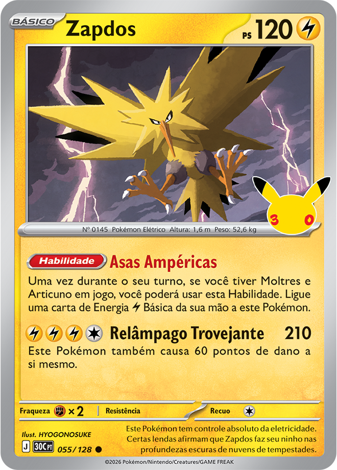 Carta Zapdos