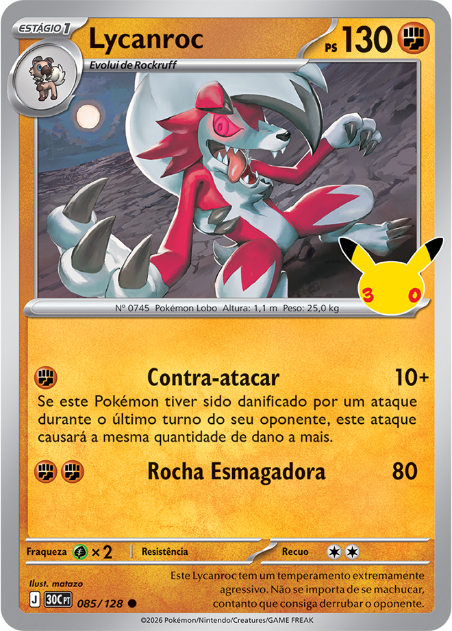 Carta Lycanroc