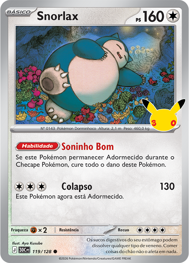 Carta Snorlax