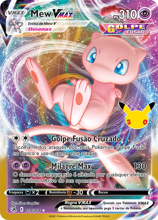 Carta Mew VMAX