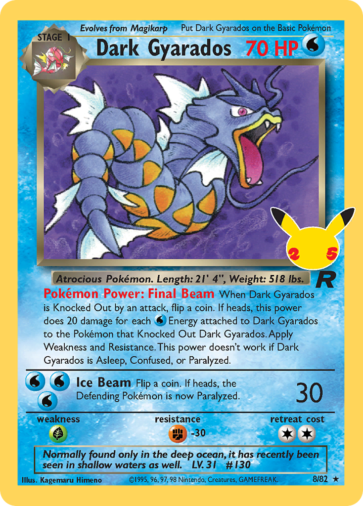 Carta Dark Gyarados