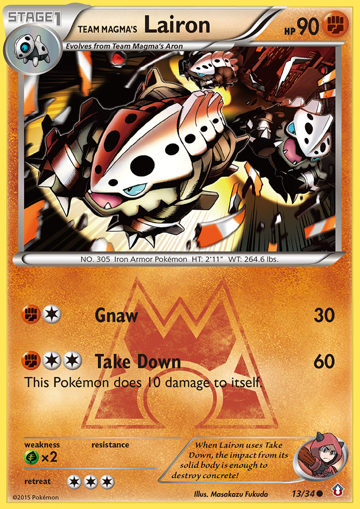 Carta Lairon da Equipe Magma