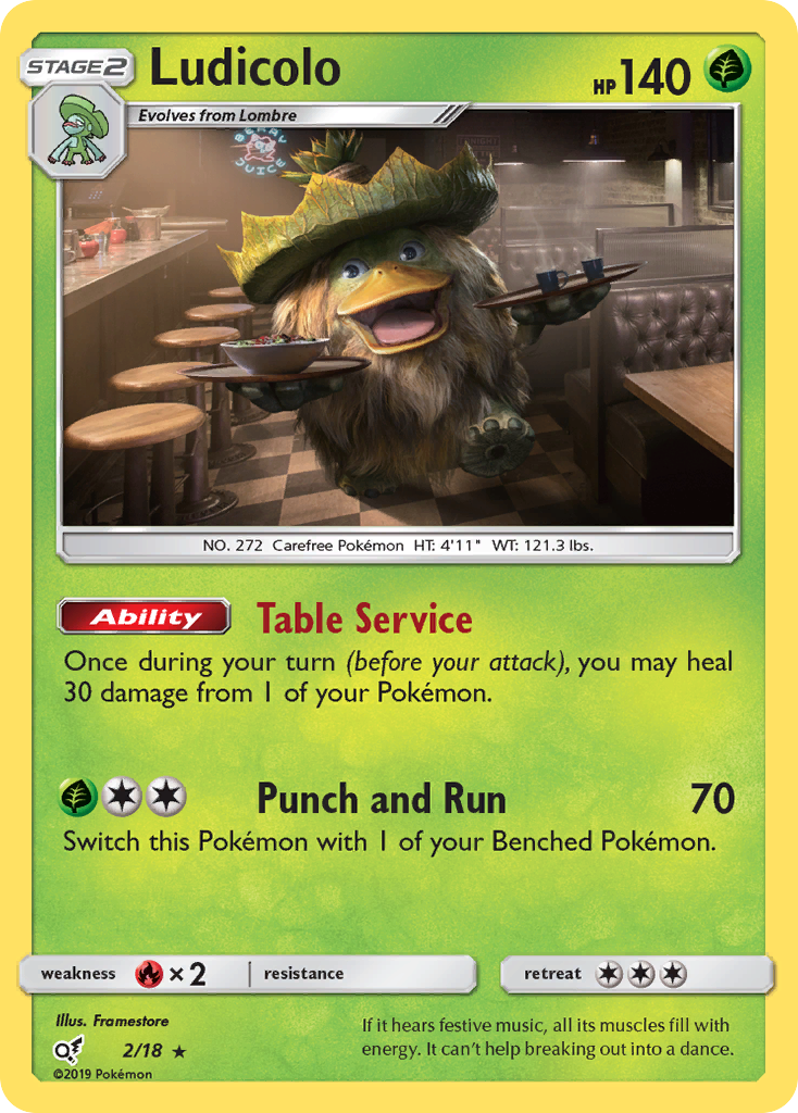 Carta Ludicolo