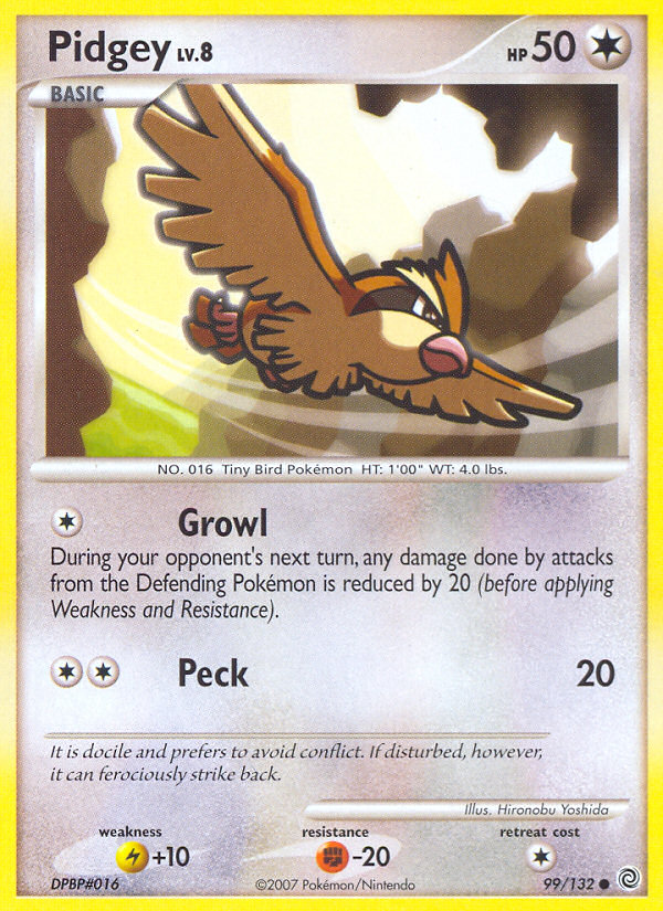 Carta Pidgey