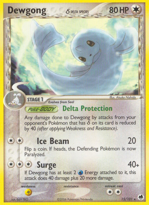 Carta Dewgong δ