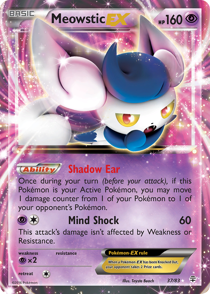 Carta Meowstic EX