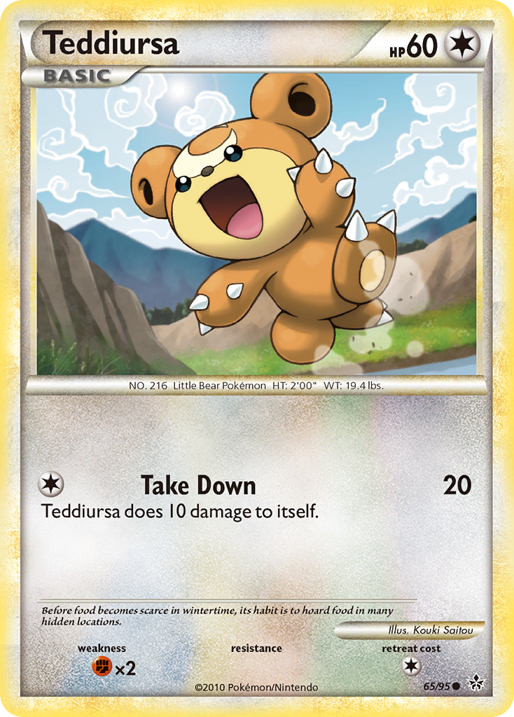 Carta Teddiursa