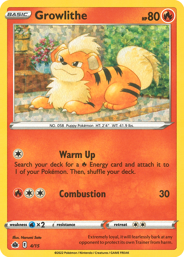 Carta Growlithe