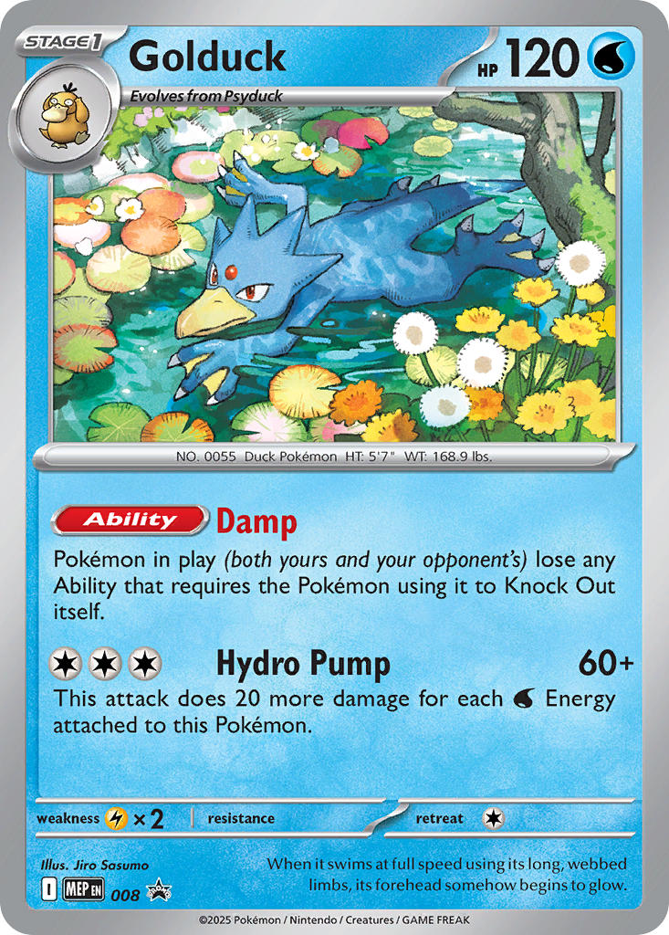 Carta Golduck