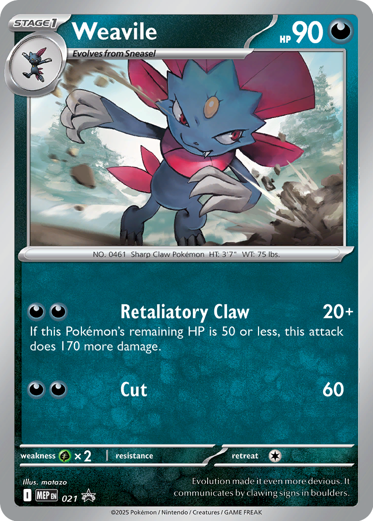 Carta Weavile