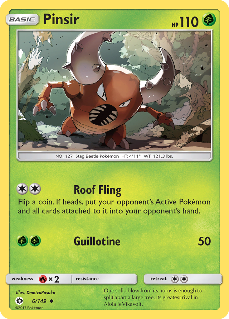 Carta Pinsir