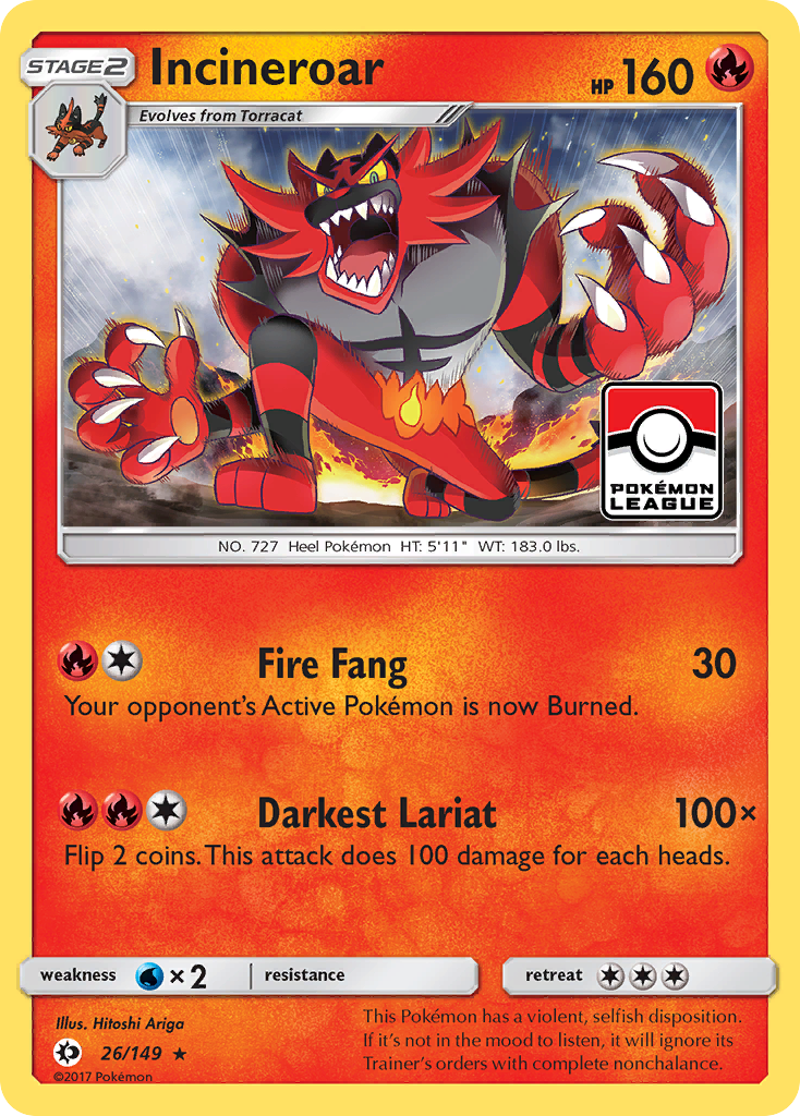 Carta Incineroar