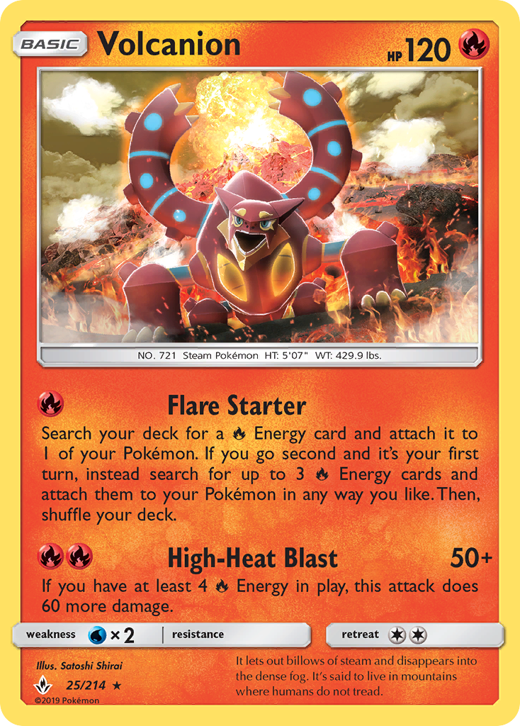 Carta Volcanion
