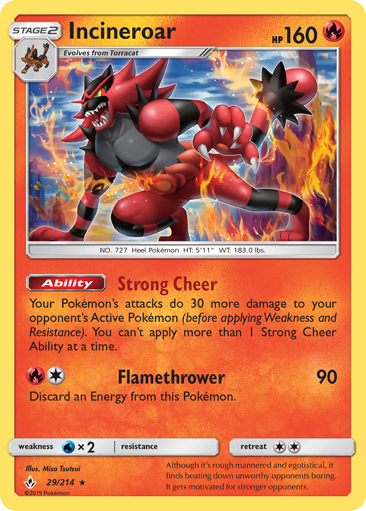Carta Incineroar
