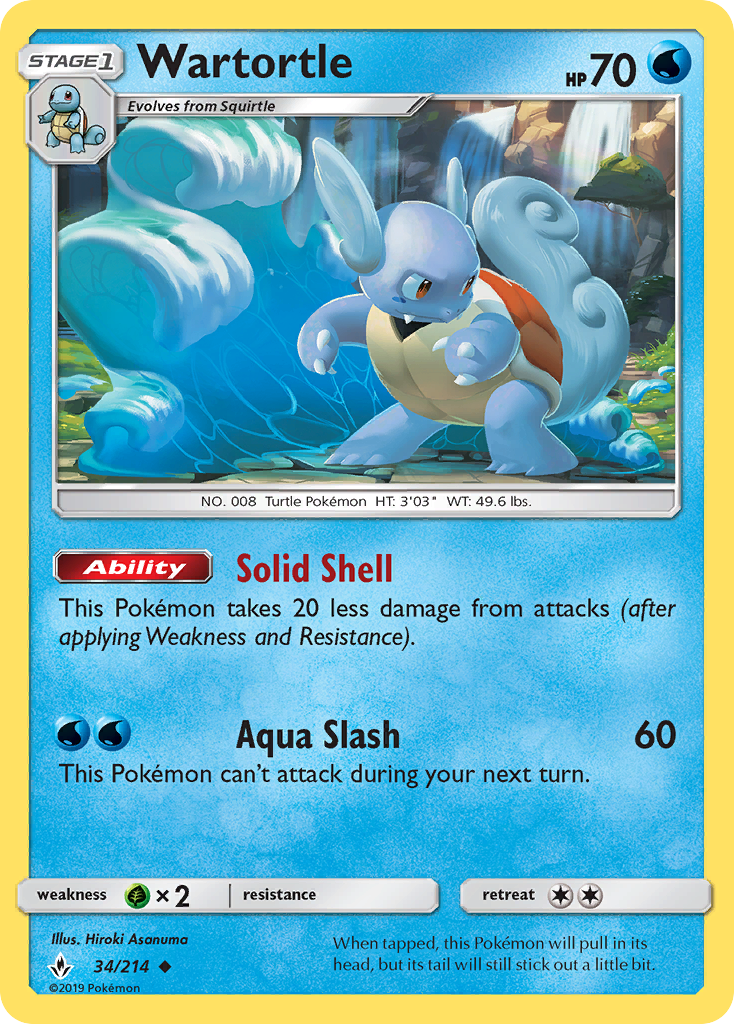 Carta Wartortle