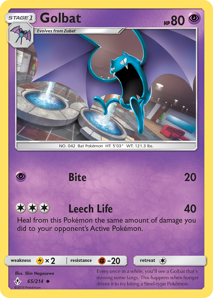 Carta Golbat