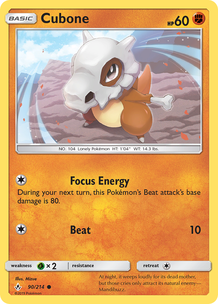 Carta Cubone