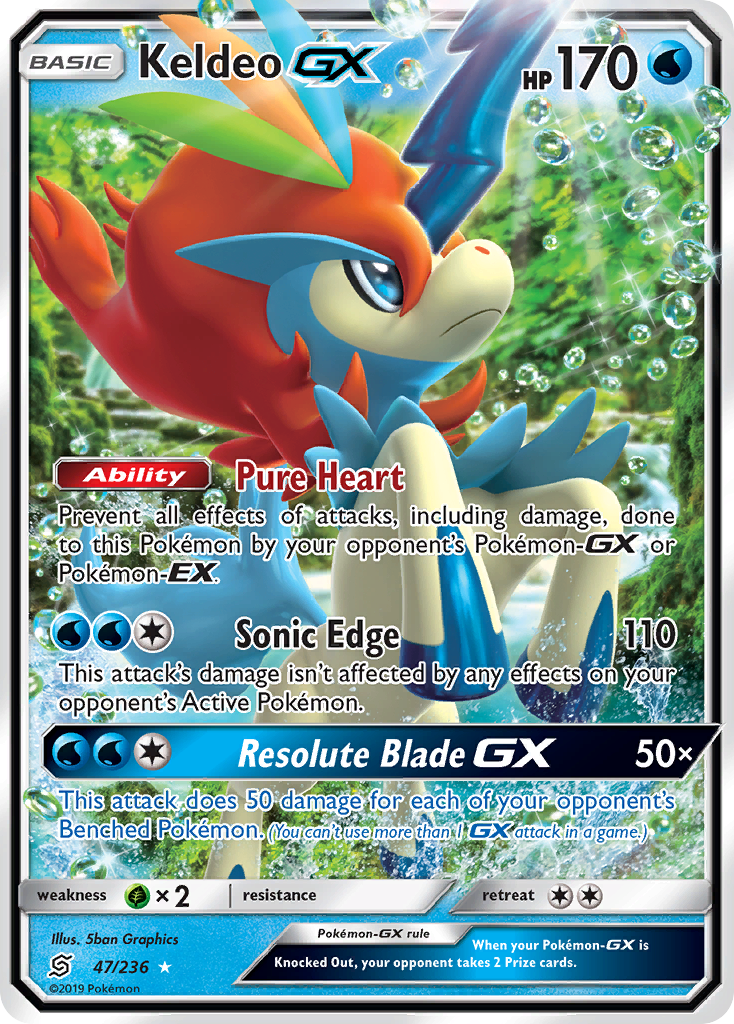 Carta Keldeo GX
