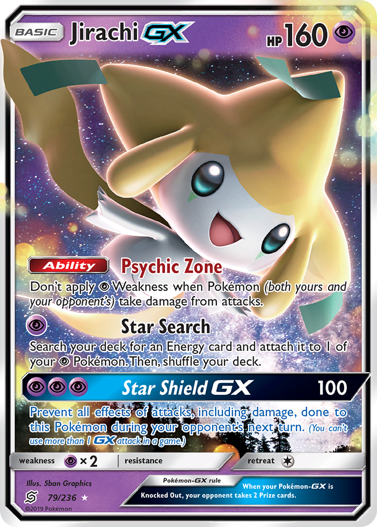 Carta Jirachi GX