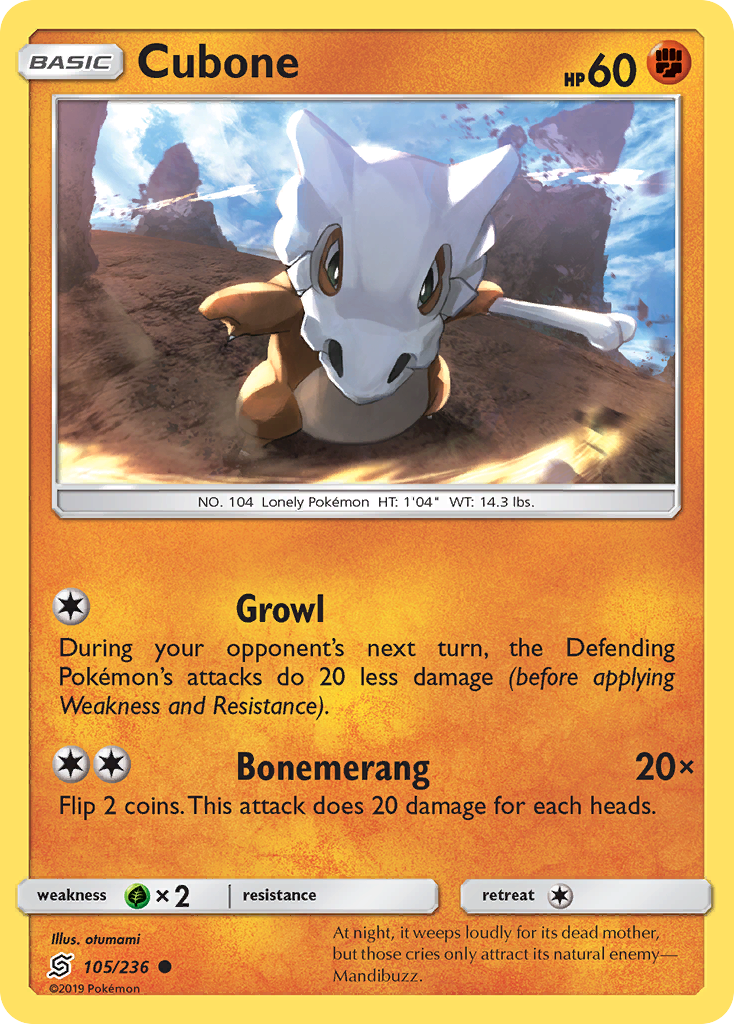 Carta Cubone