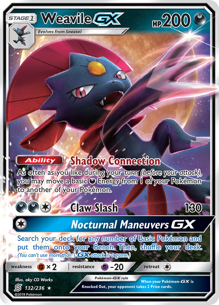 Carta Weavile GX