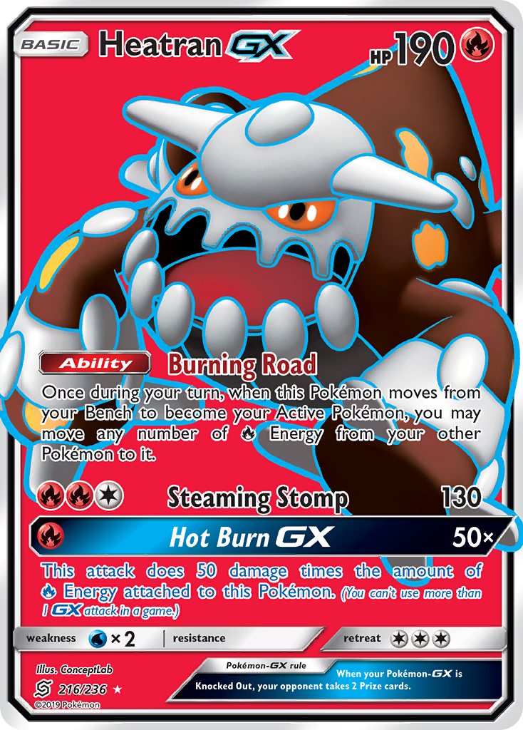 Carta Heatran GX