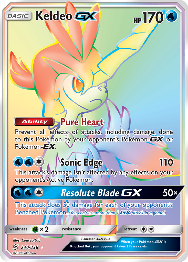 Carta Keldeo GX