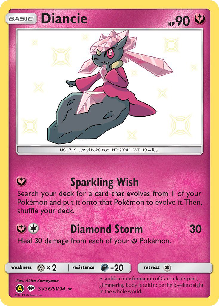 Carta Diancie