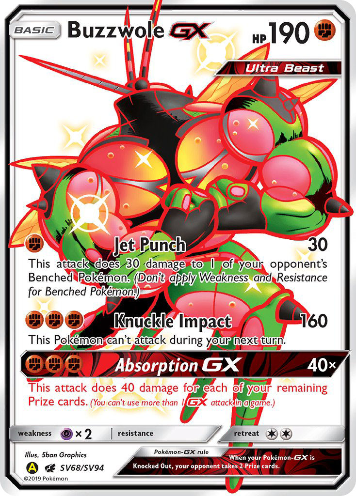 Carta Buzzwole-GX