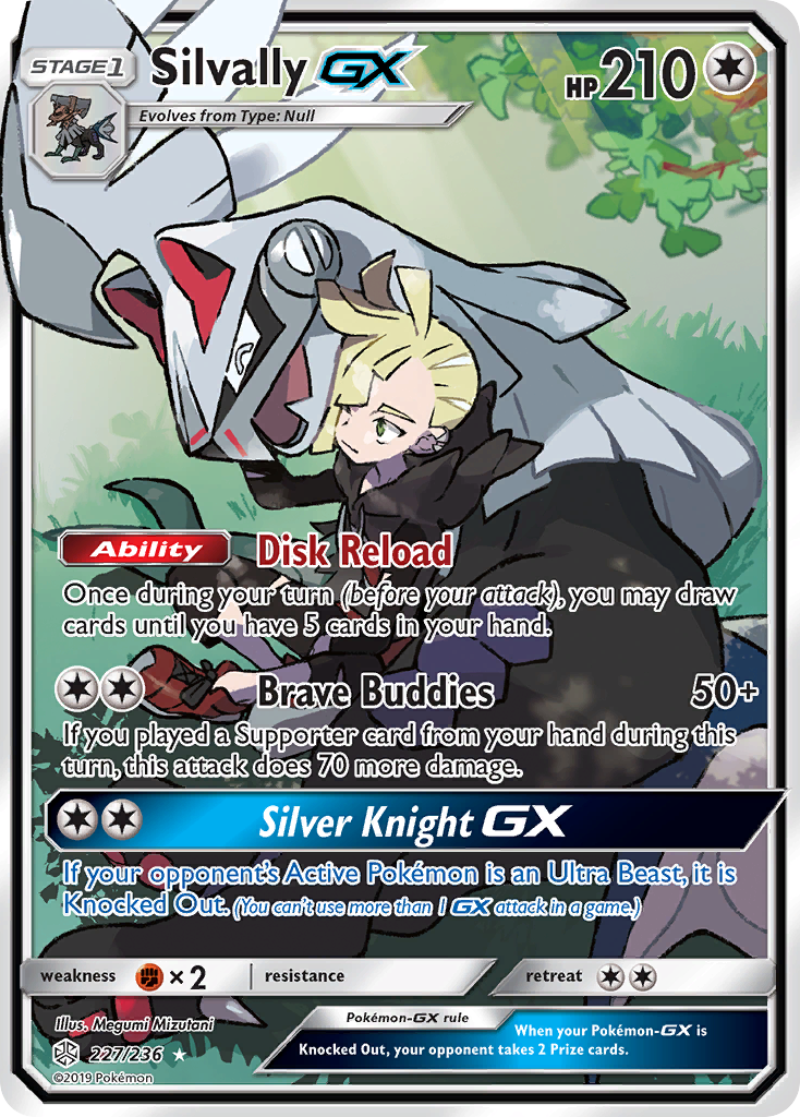 Carta Silvally GX