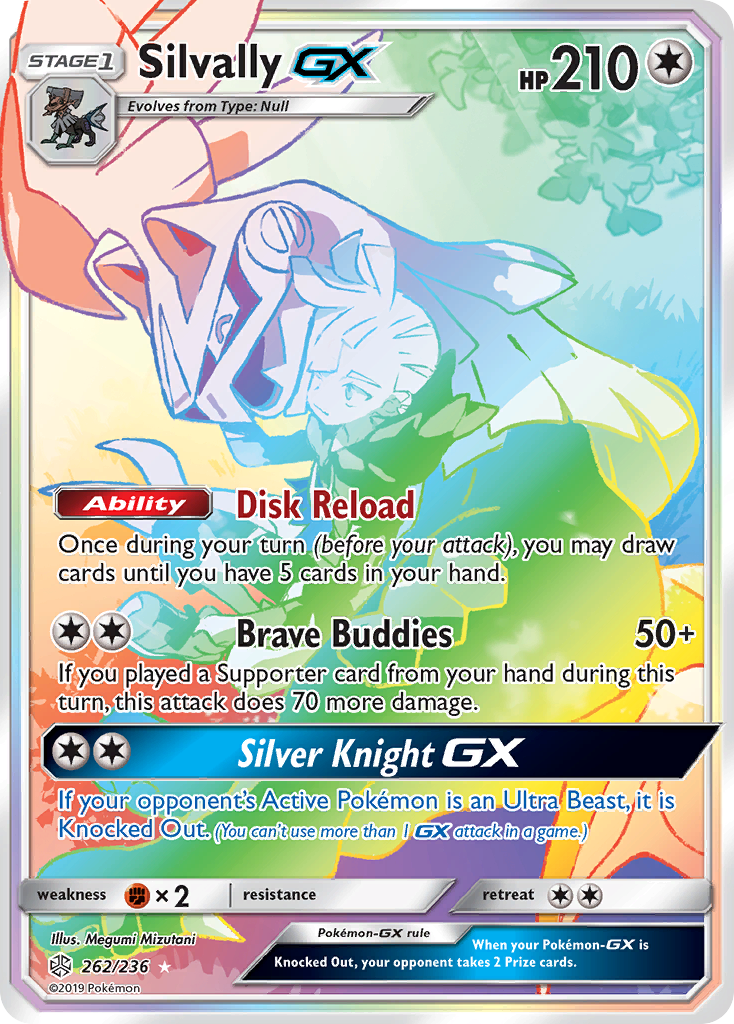 Carta Silvally GX