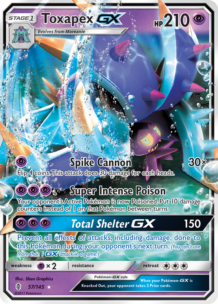 Carta Toxapex GX