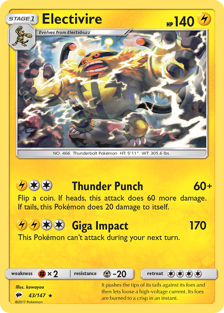 Carta Electivire
