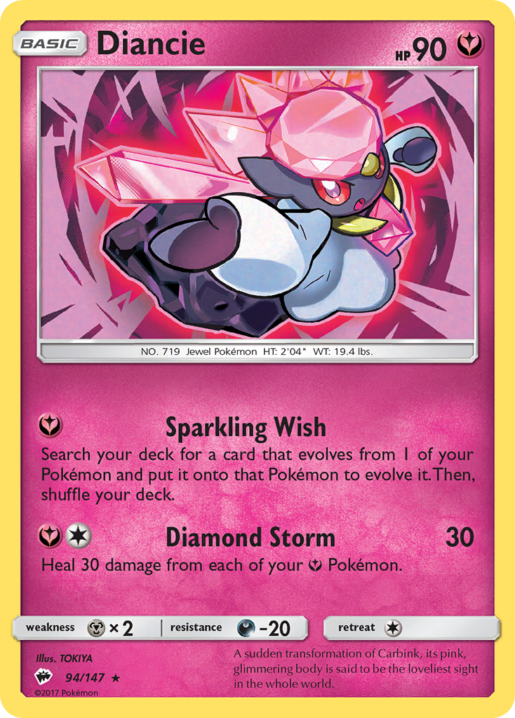Carta Diancie