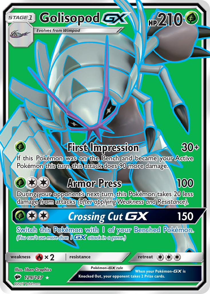 Carta Golisopod GX