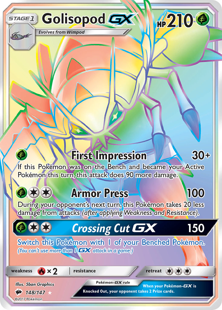 Carta Golisopod GX