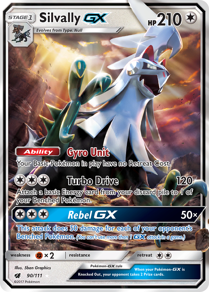 Carta Silvally GX