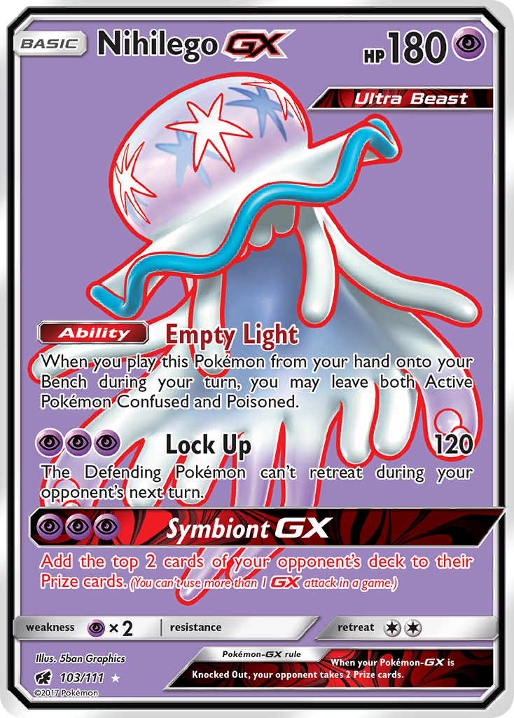 Carta Nihilego GX