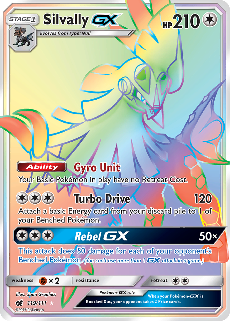 Carta Silvally GX