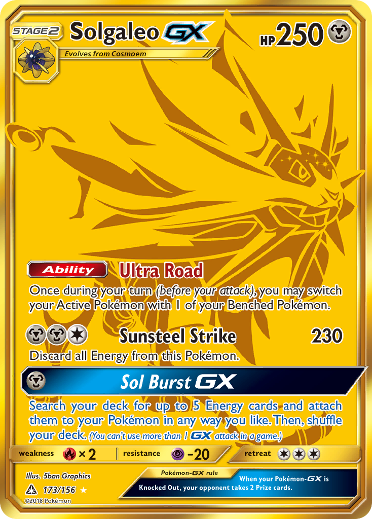 Carta Solgaleo GX