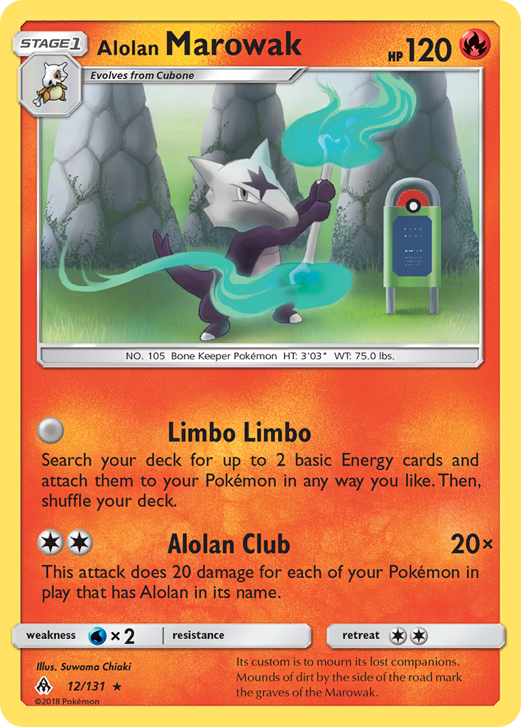 Carta Marowak de Alola